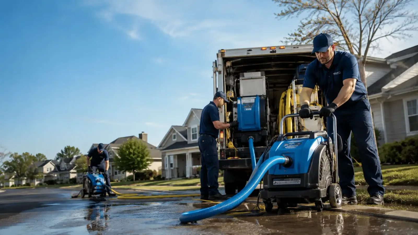 Flood Damage Cleanup in Wana, WV